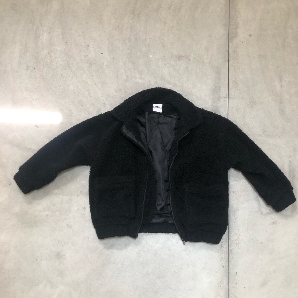 I.AM.GIA Black Pixie Coat